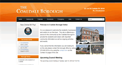 Desktop Screenshot of coaldaleborough.org